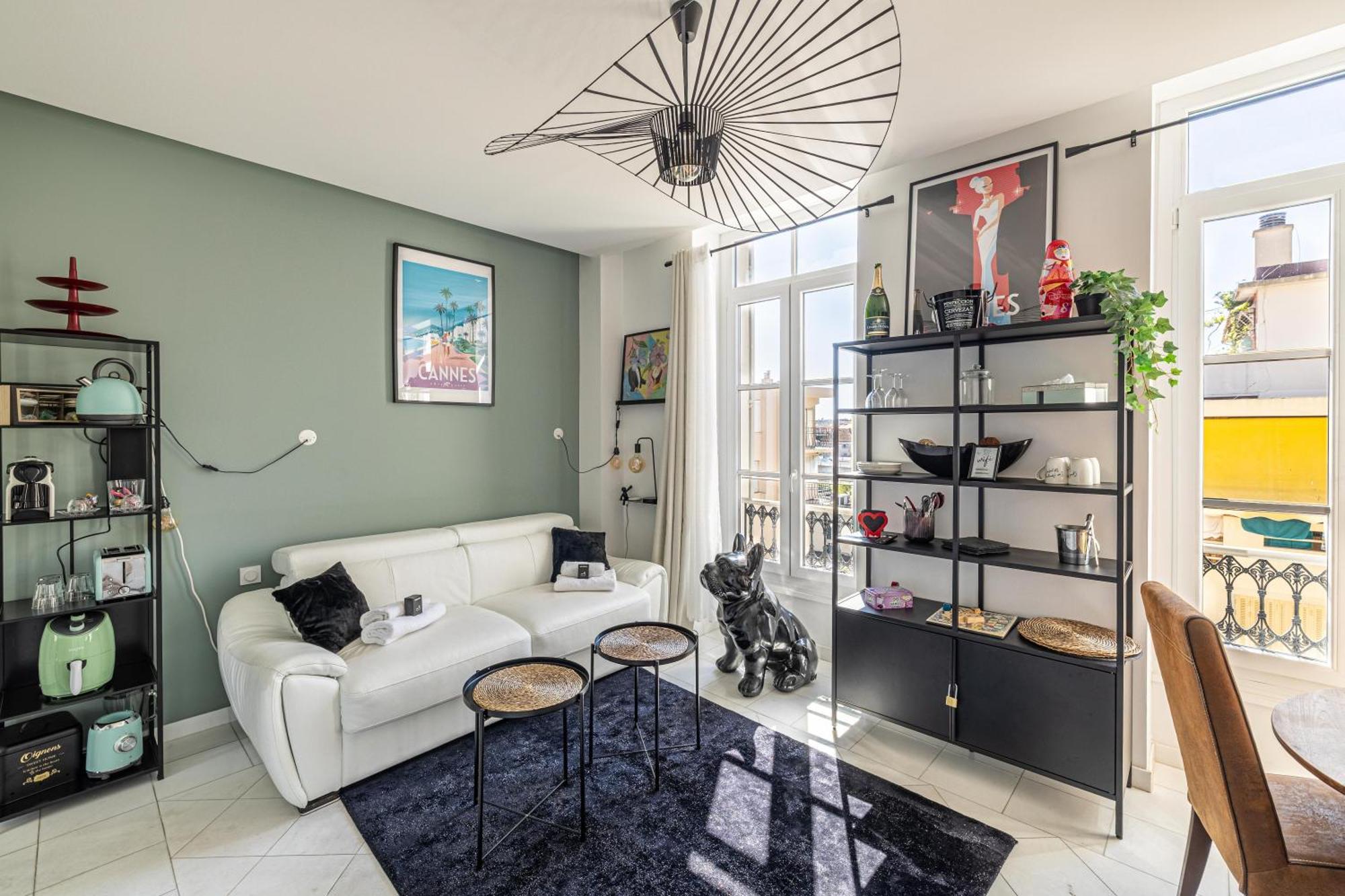 Private - Small Studio For Two At 5 Minutes From Croisette Cannes Eksteriør bilde